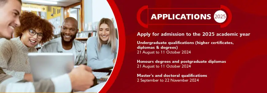 UNISA applications for 2025 Now Open: Get Started today!