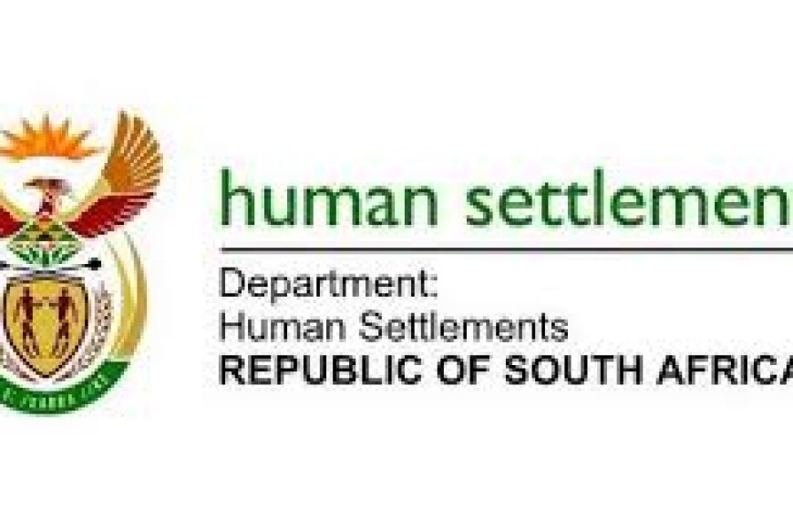 DEPARTMENT OF HUMAN SETTLEMENT: HOUSING