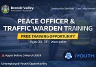 Breede Valley Municipality Peace Officer & Traffic Warden Training 2026 – Apply Before 3 March