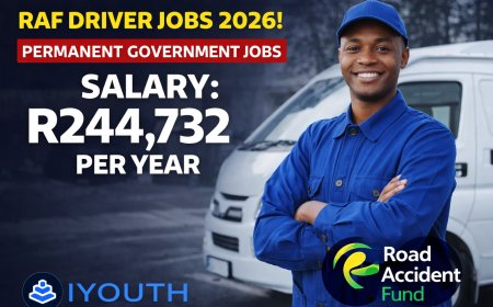 RAF Driver / Messenger X7 Jobs 2026 | Salary R244,732 | Apply Before 3 March