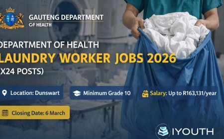 Department of Health Laundry Worker Jobs 2026 (X24 Posts) - Apply Now