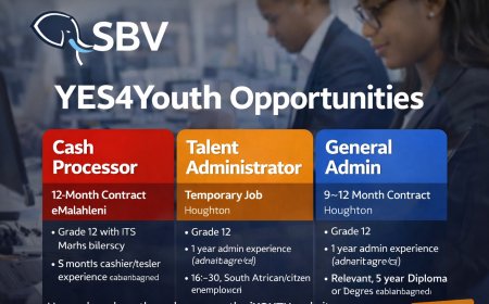 SBV YES4Youth Jobs Open Now – 3 Positions Available - Apply Now