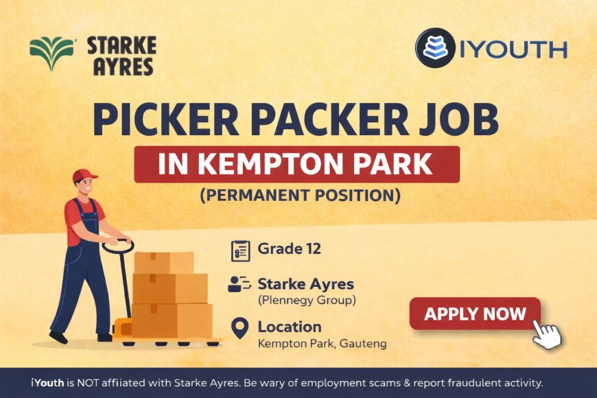 Starke Ayres Picker Packer Job in Kempton Park (Permanent Position)