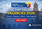 Government Jobs at Central Johannesburg TVET College 2026 (Drivers, Cleaners, Admin & More) - Apply Urgently