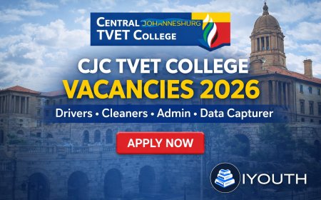 Government Jobs at Central Johannesburg TVET College 2026 (Drivers, Cleaners, Admin & More) - Apply Urgently