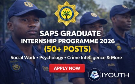 SAPS Graduate Internship Programme 2026 (50+ Posts) – Social Work, Psychology, Crime Intelligence & More