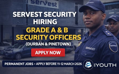 Servest Security Hiring Grade A & B Officers in Durban (Permanent Jobs – Apply Before 11–12 March 2026)