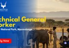 SANParks Technical General Worker Job 2026 (Kruger National Park) - Apply before 24 April