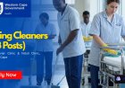 Western Cape Department of Health Cleaner Jobs 2026 Now Open – Apply Now
