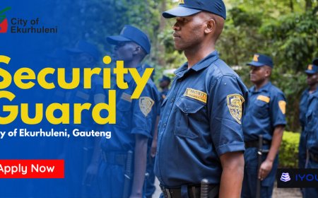 Security Guard Jobs at City of Ekurhuleni (Salary Up to R332,964 – Apply Before 14 April)