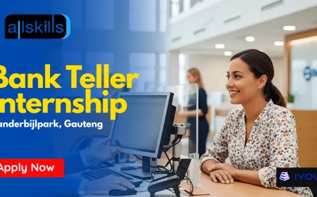 Bank Teller Internship at All Skills Group at Vanderbijlpark - No Experience needed (Apply Now)