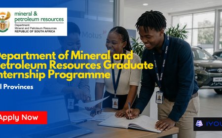 Department of Mineral and Petroleum Resources Graduate Internship Programme 2026/2028 – Apply Now in All Provinces
