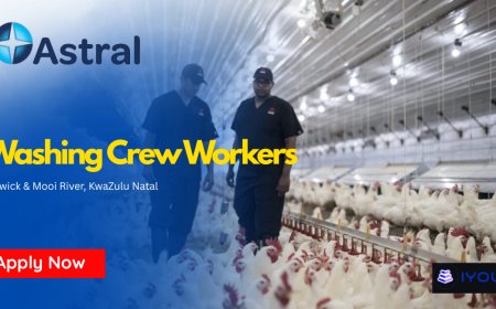 Astral is Hiring Washing Crew Workers in KZN) – Apply Before 01 May 2026