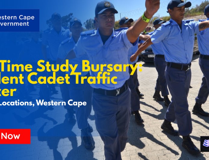 Western Cape Government Traffic Officer Bursary 2026: R5 000 Monthly Stipend, Apply Before 05 May