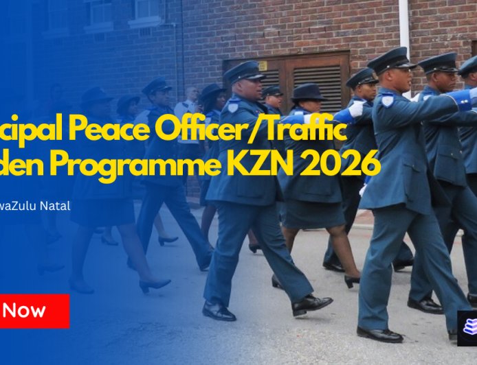 Municipal Peace Officer / Traffic Warden Programme KZN 2026 – Grade 12 Needed Apply Before 1 May