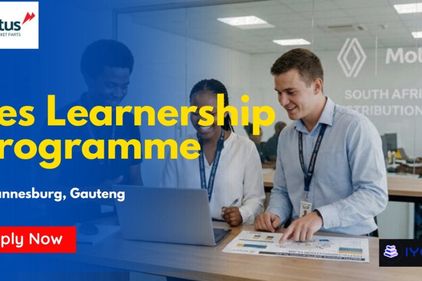 Motus YES Learnership 2026 Open Now in Johannesburg for Unemployed Youth