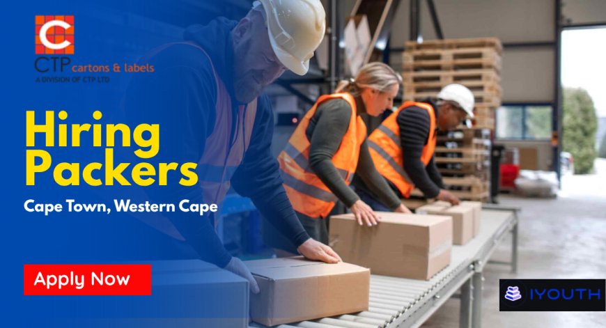 Packers Wanted at CTP Cartons & Labels – Permanent Jobs - Apply Before 04 May 2026