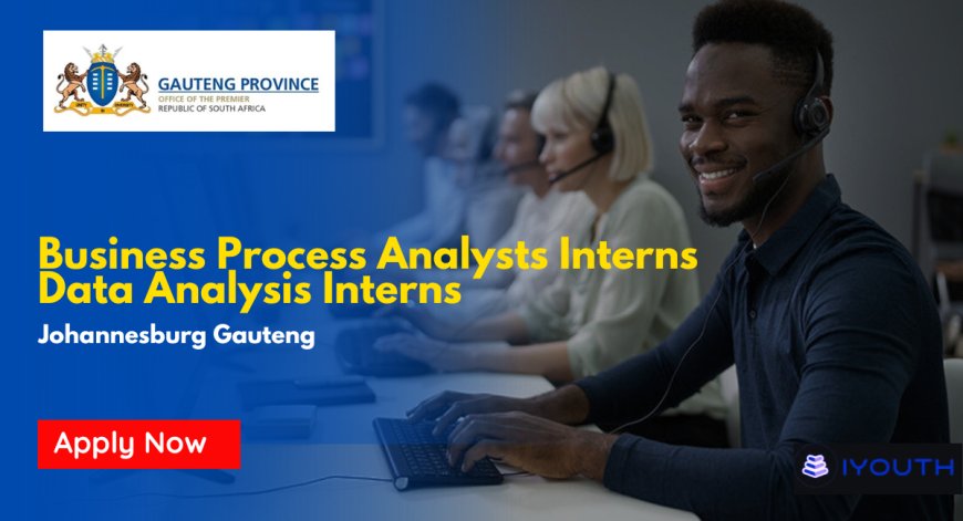 Gauteng Office of the Premier Internships 2026: 20 Graduate Posts Open in Johannesburg - Apply before 8 May 2026