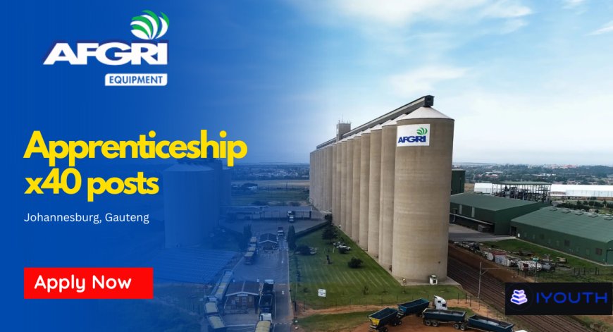 AFGRI Hiring 40 Apprentices in South Africa for 2026 – No Experience Needed, Apply Before 30 September