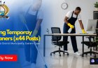 Joe Gqabi Municipality Cleaner Jobs 2026 (x44 Temporary Posts) – Earn R10 616 Per Month