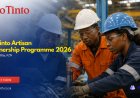 Rio Tinto Artisan Learnership Programme 2026 Now Open in Richards Bay