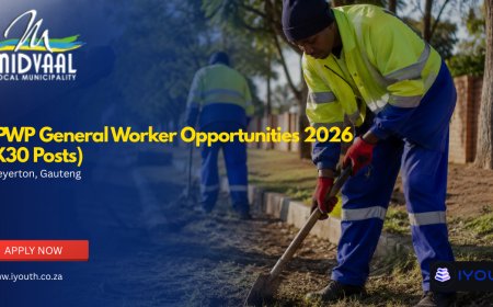 Midvaal Local Municipality EPWP General Worker Opportunities 2026 (X30 Posts)