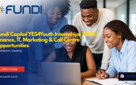 Fundi Capital YES4Youth Internships 2026 | Finance, IT, Marketing & Call Centre Opportunities
