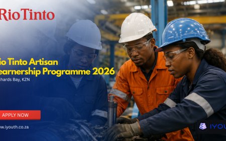 Rio Tinto Artisan Learnership Programme 2026 Now Open in Richards Bay