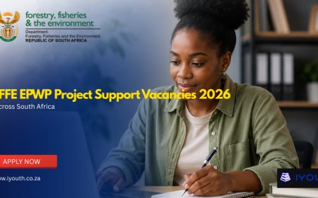 DFFE EPWP Project Support Vacancies 2026 (Group 01–11) Now Open: Apply for Paid Government Jobs Across South Africa