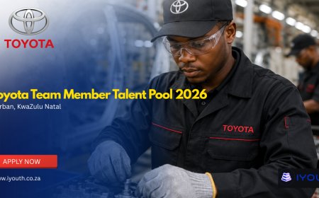 Toyota Team Member Talent Pool 2026 Now Open | Register for Future Manufacturing Jobs in Durban