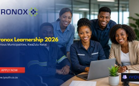 Tronox Learnership 2026 for Unemployed Youth Living With Disabilities | Apply for Paid Opportunities in KwaZulu-Natal