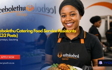 Icebolethu Catering Food Service Assistant Vacancies 2026 (X32 Posts) Now Open | Apply With Grade 12 in Johannesburg