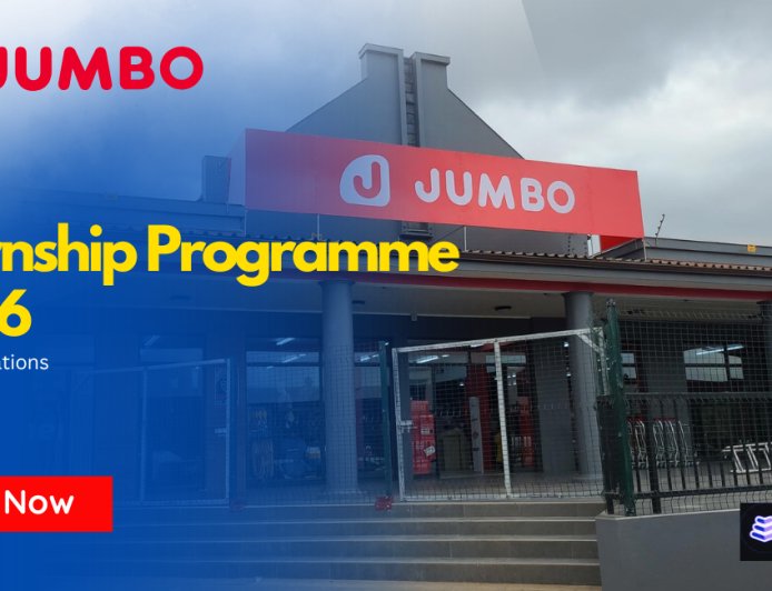 Jumbo Clothing N6 Internship Programme 2026 in Multiple Locations across South Africa. Apply Before 31 May 2026