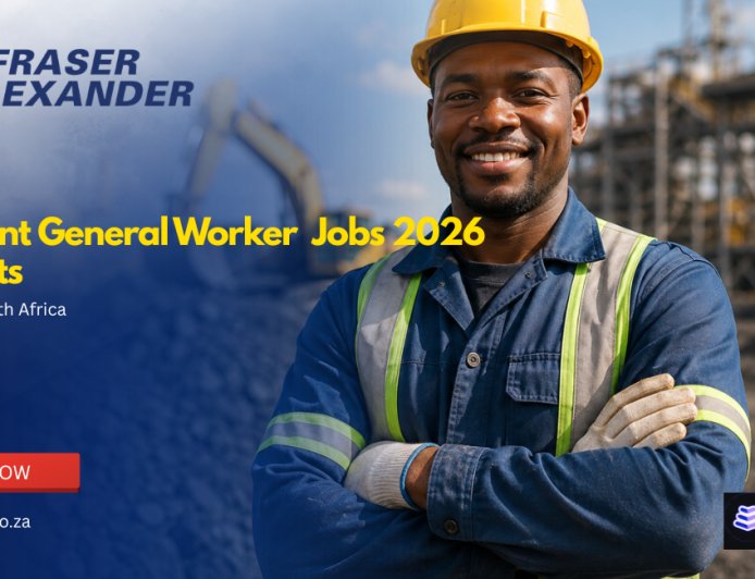 Fraser Alexander Assistant General Worker X9 Jobs 2026 in Limpopo – Apply with Grade 12