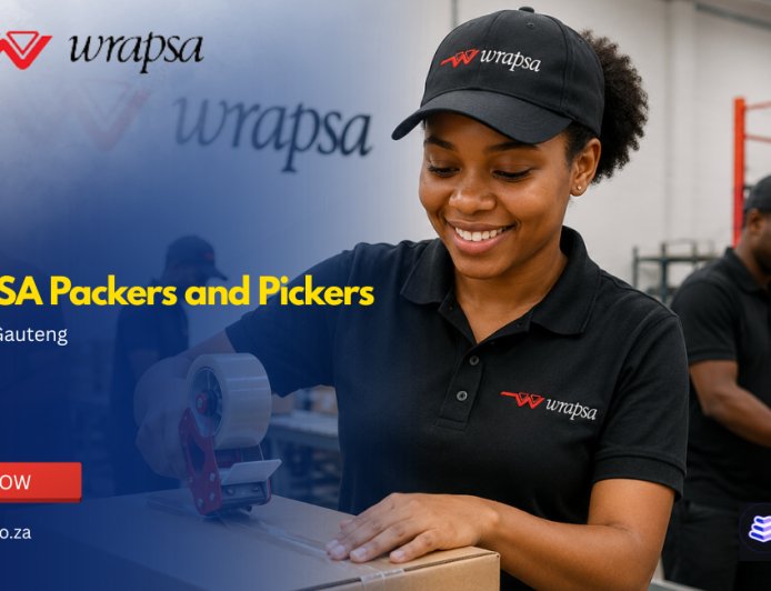 Wrapsa Packers and Pickers Jobs 2026 Now Open | Apply With Grade 9, 10, 11 or Matric in Centurion