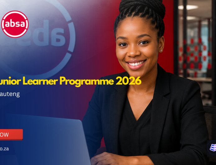 Absa Junior Learner Programme 2026 Now Open | Apply for Banking Training Opportunities in Pretoria