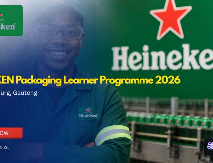 HEINEKEN Packaging Learner Programme 2026 Now Open | Apply for NQF Level 3 Manufacturing Learnership