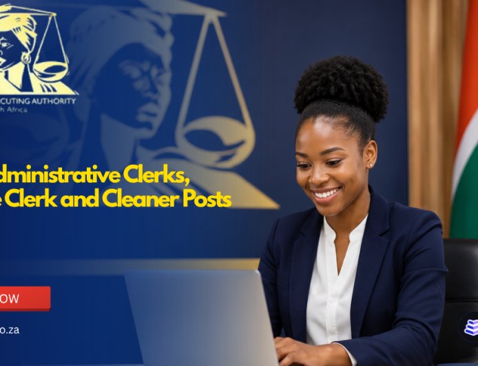 NPA Vacancies 2026 Now Open | Administrative Clerks, Finance Clerk and Cleaner Posts Available Across South Africa