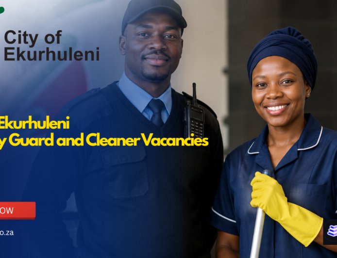 City of Ekurhuleni Vacancies 2026 Now Open | Security Guard and Cleaner Jobs Available