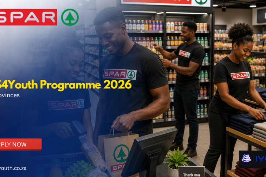 SPAR YES4Youth Programme 2026 – Register Your CV for Opportunities Across All 9 Provinces