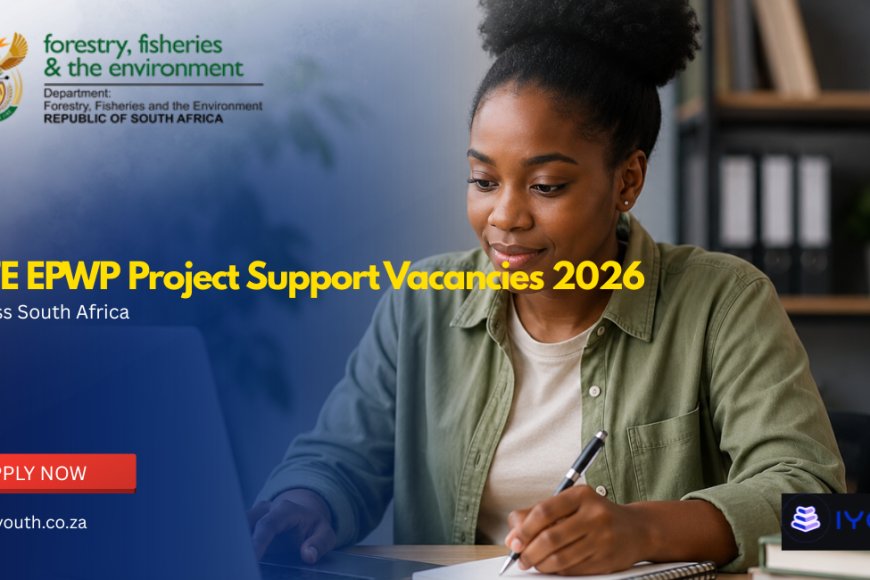 DFFE EPWP Project Support Vacancies 2026 (Group 01–11) Now Open: Apply for Paid Government Jobs Across South Africa