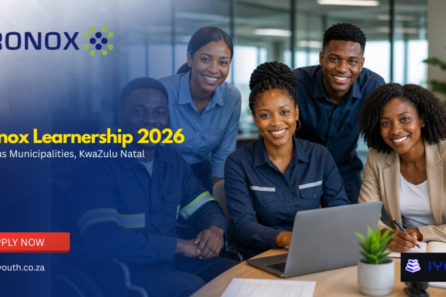 Tronox Learnership 2026 for Unemployed Youth Living With Disabilities | Apply for Paid Opportunities in KwaZulu-Natal