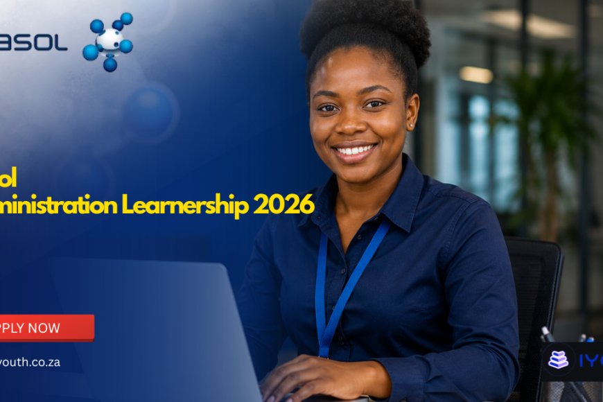 Sasol Administration Learnership 2026 Now Open | Apply for 12-Month Opportunity for People Living with Disabilities