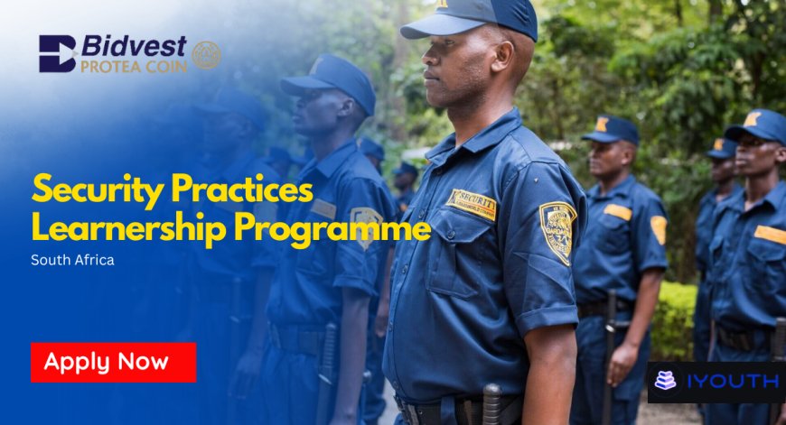 Apply for the Bidvest Protea Coin Learnership 2026. Unemployed South African youth can apply for the 12-month Security Practices Programme before 08 May 2026.