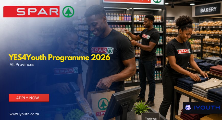 SPAR YES4Youth Programme 2026 – Register Your CV for Opportunities Across All 9 Provinces