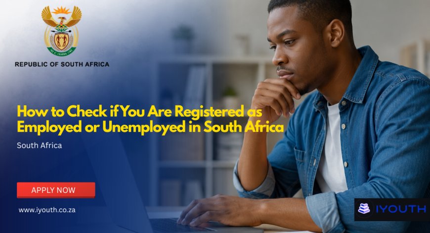How to Check if You Are Registered as Employed or Unemployed in South Africa