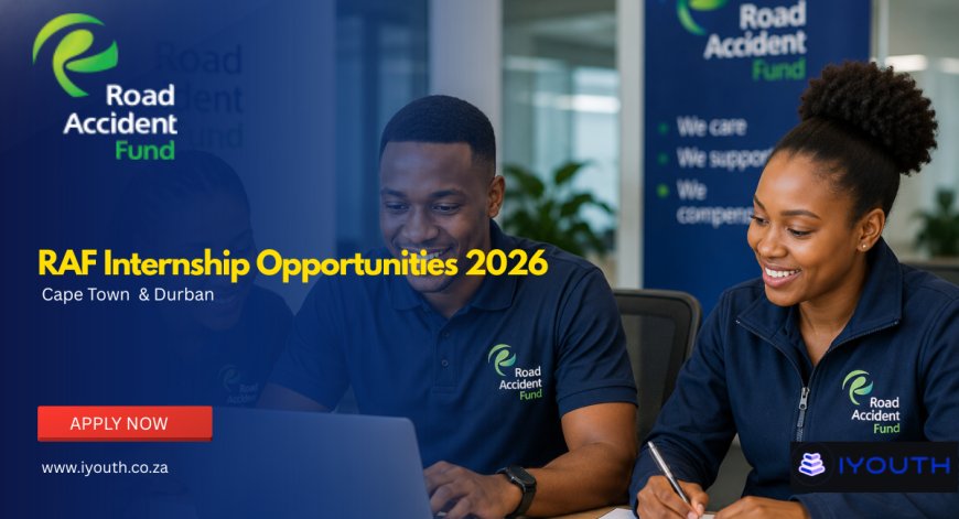 RAF Internship Opportunities 2026 Now Open | Apply for Paid Graduate Internships in Cape Town and Durban