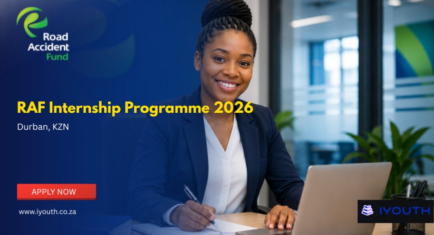 RAF Internship: Office of the RGM 2026 Now Open | Apply for Paid Graduate Internship at Durban