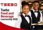 Tsebo Food and Beverage Learnership 2026 Now Open | Apply for NQF Level 4 Hospitality Opportunity in Gauteng
