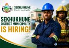 Sekhukhune District Municipality Is Hiring 397 EPWP Pump Operators and 25 Firefighters – Apply Now
